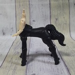 ケンタウロス 素体  黒 ホワイティ #オビツ11 