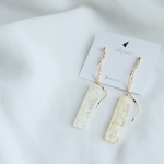 petal stick pierce/earring