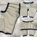 ＜訳アリ＞肘あてわんこ服 大型犬用＜首50＞くるりん&ポリエステルニット