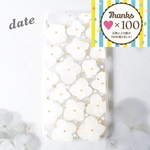 【再販】押し花のスマホケース -  parfum   *。date