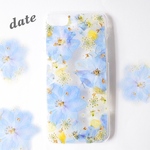 押し花のスマホケース -  imaginary   *。date