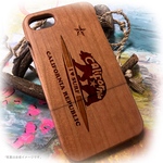 数量限定Cali Beer Surf iphone 6/6s/7 天然木製ケース