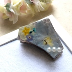 押し花バンスクリップ