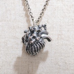 痛みに寄り添い受け入れるアクセサリー‼️《心臓~傷心~》 カオティックブレイン シルバーアクセサリー