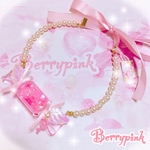 Berrypink♡ゆめかわキャンディパールネックレス♡