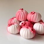 和菓子みたいなお香立て    受皿付き