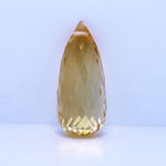 天然石＊ゴールデンイエロー・シトリン　ブリオレット  3cm＊ビーズ　38.8 ct 