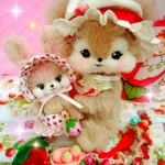 ✩.*>˚A様専門✩｡.ストロベリーショートケーキくまちゃん♥