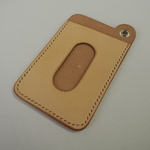 レザーパスケース（ナチュラル）