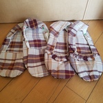 携帯におすすめ　2足セット　薄めルームシューズ　
