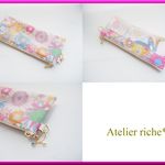 Ｋさまご予約品　★LIBERTY　Small Susanna　スモールスザンナ　36X　ビニコのクリアポケット付きぺたんこペンケース