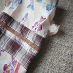 夏 浴衣風 さかな柄 ワンピース 犬服 