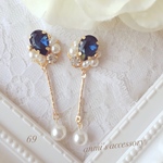 【69】大人 モンタナ 縦長ルックス モチーフ♡ピアス＊イヤリング