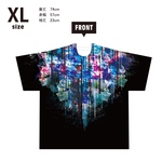 ブラックフラワー:スポーツTシャツ