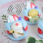 【新作】いちごマカロンメモスタンド