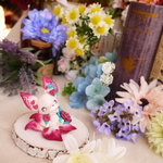 薔薇九尾のフィギュア♪（ラズベリーピンク）