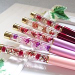 《送料無料》大人気✿ハーバリウムボールペン✿ピンク系