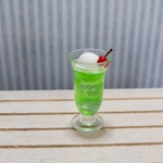 ミニチュア ☆クリームソーダ