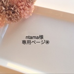 ntama様専用ページです❁