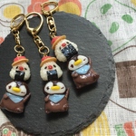 ペンペンむすび☆ペンちゃんと仲良しむす子さんキーホルダー