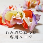 あみ猫姫課長様専用ページ