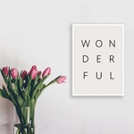 wonderful / T029 / ポスター