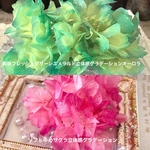 作品例付き❣️ハーバリウムレジンアクセサリーハンドメイド花材プリザーブドフラワーアジサイ小分けセット