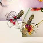  lovely flowers 煌めきピアス／イヤリング