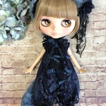1303 Russian blue コーデ ブライス Blythe アウトフィット
