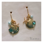 Seaピアス（アクア系）