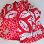 正絹兵児帯　36×381㎝　大人兵児帯(い)　浴衣帯　