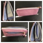 新品 本革レディース長財布 ピンク