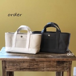 【k様専用】帆布トートバッグ横長SS＆横長ミニ order作品