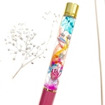   ハーバリウムボールペン ピンク ラッピング無料