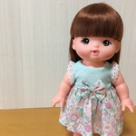 リバティ メルちゃん ソランちゃん ワンピース（ベッツィ）
