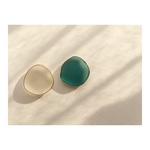 【大ぶりサイズ】〇シーグラス ピアス＊イヤリング〇  
