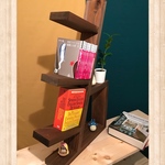 【msugar08様専用】マガジンラック ブック タワー ブラウン オーダー可 送料無料 栄町工房