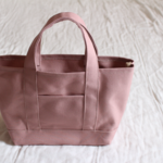 再販♡あずきミルク色♡8号帆布 トートバッグ Mサイズ