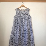 和柄☆ガーゼの寝巻きからぽっちゃりさんのワンピース