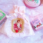 巾着ポーチ Rose ange