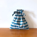 巾着袋 22×19/sitoa:gray