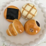 3種のパンと海苔煎餅のブローチ♡4点セット