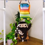 maro-yoko様専用元気いっぱいシリーズ🐵🐸💕
