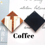 ：2pieces： import geometrical plate〈カク・コーヒー〉