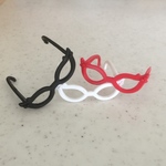 2個 サングラス メガネ 眼鏡 ミニチュア アイテム ドール用品 ドールハウス