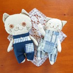 サロペット＊着せ猫ちゃん用