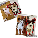 bさまオーダー品・ジャックラッセル2わんそれぞれチャーム