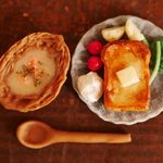 森の朝食セットミニチュアフード
