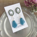 826*⌇new⌇ビジュービーズ刺繍ピアス/イヤリング