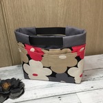 大人かわいいバッグインバッグ【北欧柄〜🌸フラワー】